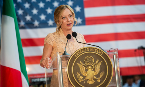 Italy: Celebration of “Independence Day” at Villa Taverna with the American Ambassador Tilman Fertitta