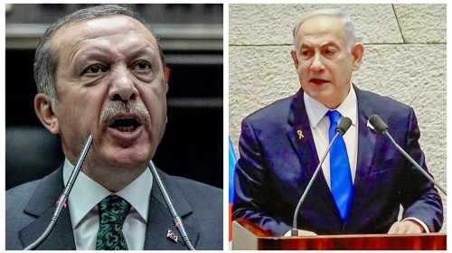 Erdogan și Benjamin Netanyahu