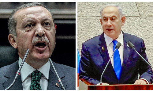Erdogan și Benjamin Netanyahu