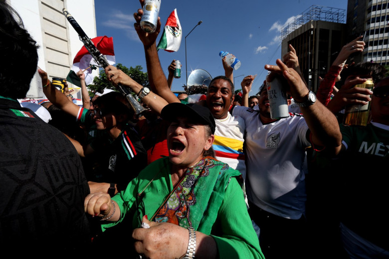 Sărbătoare în Ciudad de Mexico, după ce Mexic a învins Africa de Sud în primul meci de la CM 2026 / Foto: Profimedia