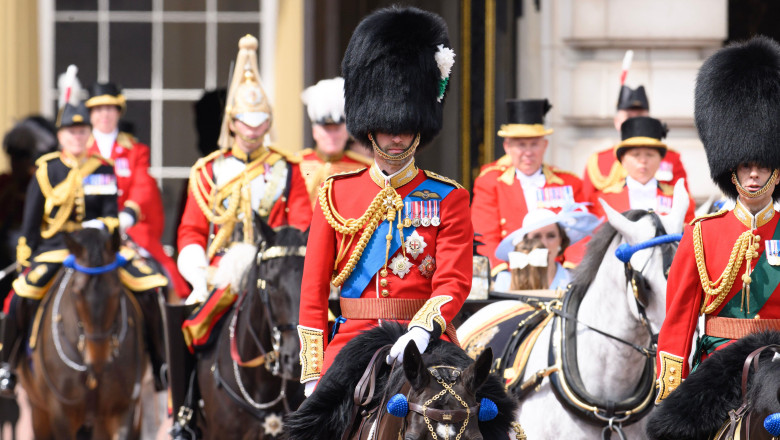London, UTrooping the Colour 2026/ ProfimediaK. June 13th, 2026. Prince William, The Prince of Wales taking part in Trooping The Colour, The KingÕs Birthday Parade. Credit: Doug Peters/EMPICS/Alamy Live News