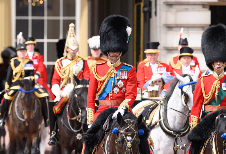 London, UTrooping the Colour 2026/ ProfimediaK. June 13th, 2026. Prince William, The Prince of Wales taking part in Trooping The Colour, The KingÕs Birthday Parade. Credit: Doug Peters/EMPICS/Alamy Live News