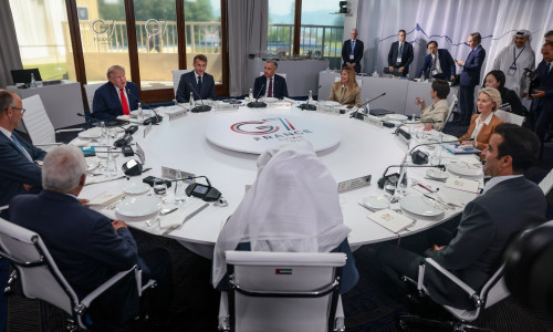 President Trump Attends G7 Summit In Evian, France