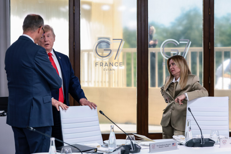 President Trump Attends G7 Summit In Evian, France