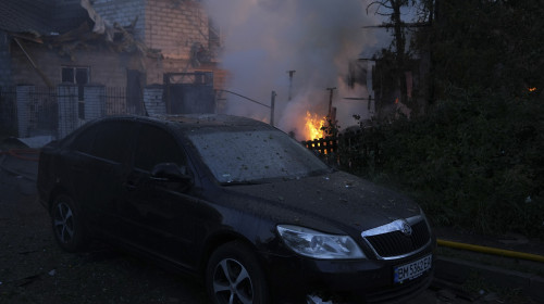 Ukraine says Russian attack kills 13 in capital Kyiv
