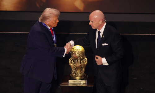 Donald Trump și Gianni Infantino