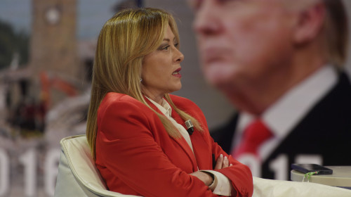 Outrage In Italy After U.S. President Donald Trump Says Prime Minister Giorgia Meloni 'Begged' For Photo