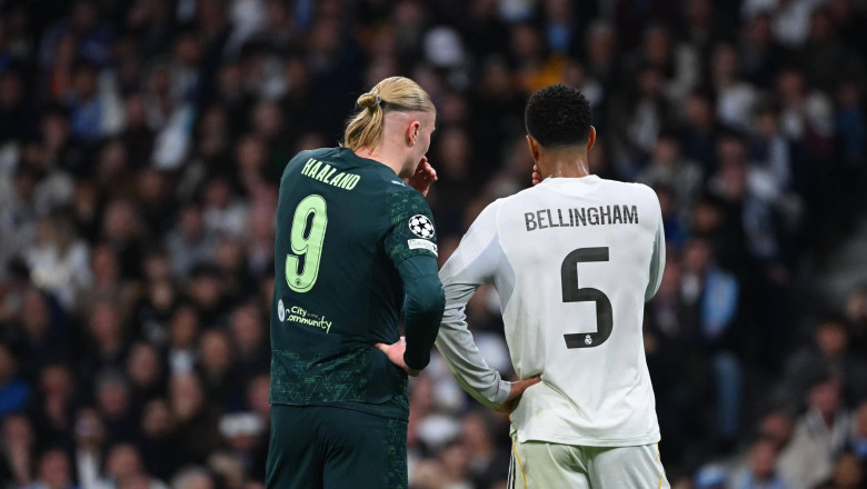 Erling Haaland și Jude Bellingham