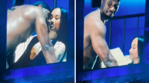 usher fan concert