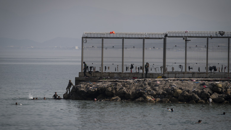 Spain Deploys Troops In Response To Border Breach In Ceuta