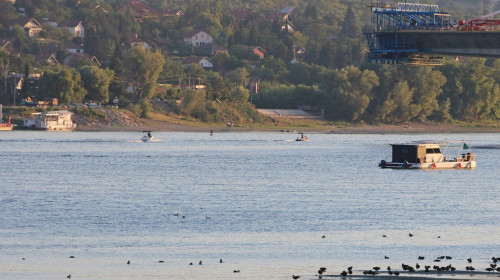 Water levels of the Danube River in Serbia and Bulgaria continue to fall