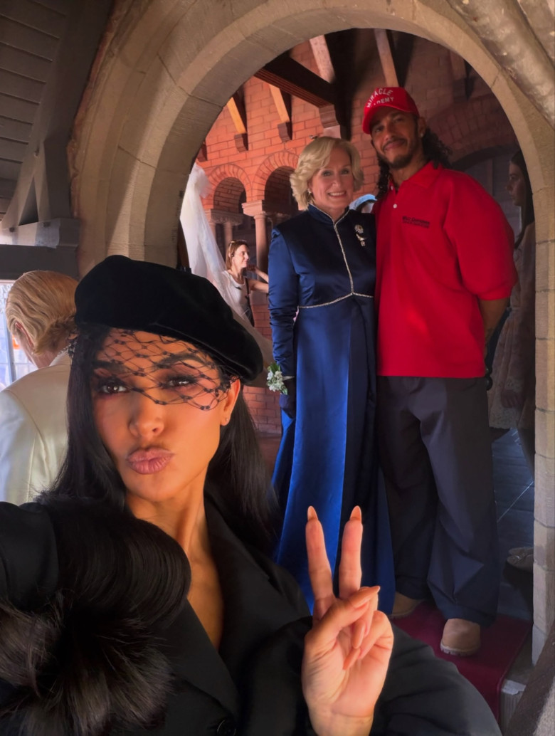 Lewis Hamilton și Kim Kardashian (2)