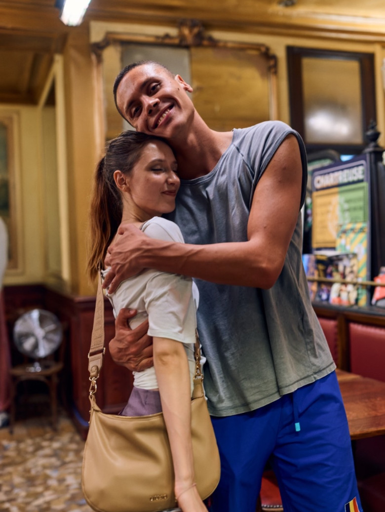 David Popovici și Taisia Nițuleasa/ Foto: Instagram
