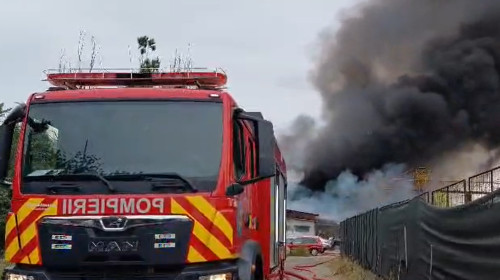 incendiu langa lukoil ploiesti (1)