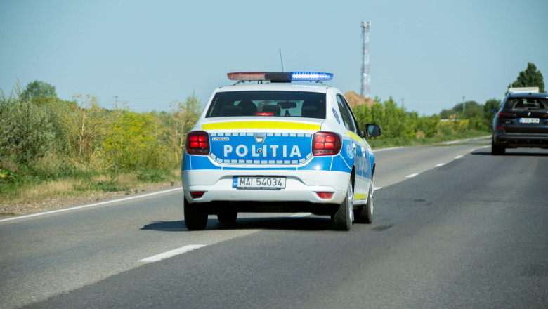 masina de politie romania
