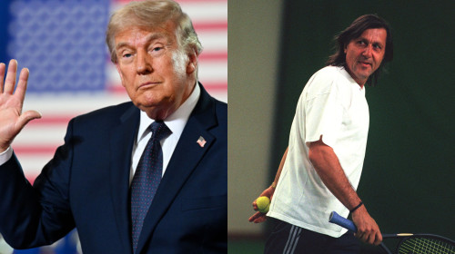 Ilie Năstase, amintiri incredibile cu Donald Trump/ Profimedia