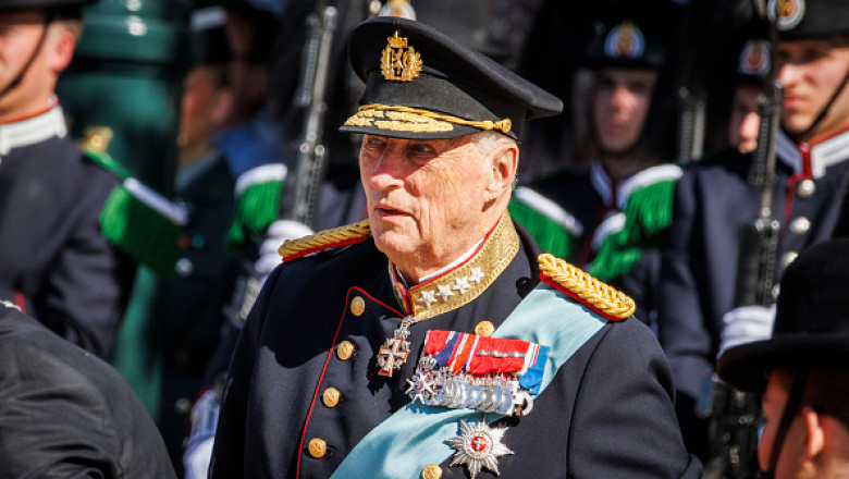 Regele Harald al Norvegiei/ Getty Images