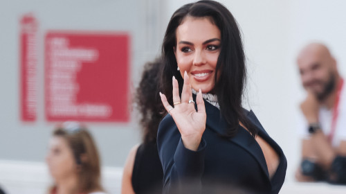 Georgina Rodriguez la Festivalul de Film de la Veneția/ Profimedia