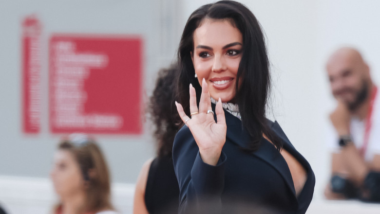 Georgina Rodriguez la Festivalul de Film de la Veneția/ Profimedia