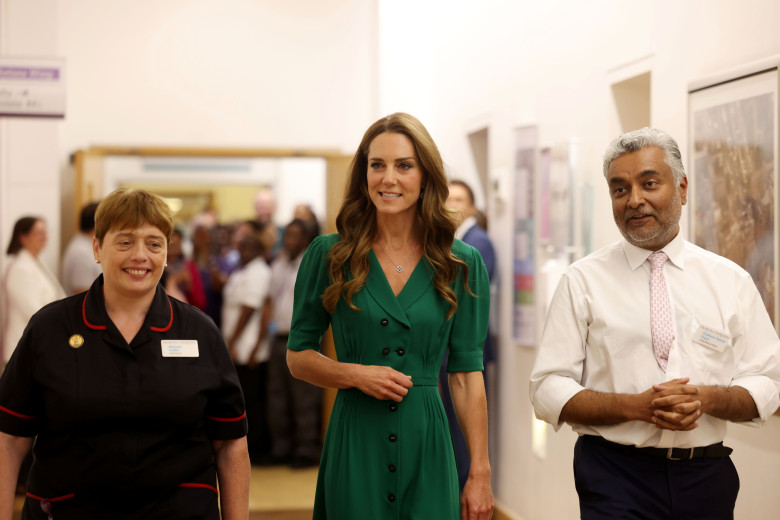 The Princess Of Wales Visits The Royal Marsden Hospital