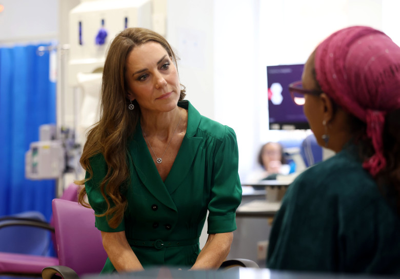 The Princess Of Wales Visits The Royal Marsden Hospital