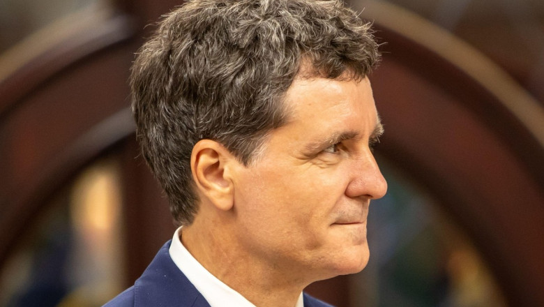 Chisinau, Moldova - august 27, 2026: Official visit of Romanian President Nicușor Dan to the Republic of Moldova.