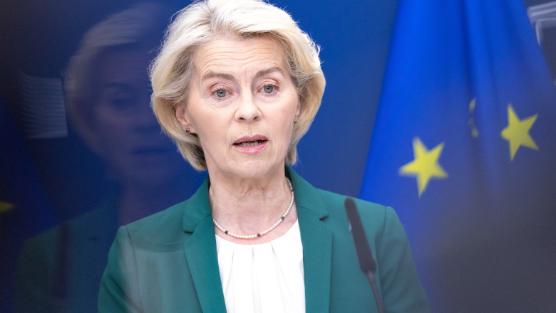 NATO Sec-Gen Mark Rutte Meets EU Commission President Von Der Leyen