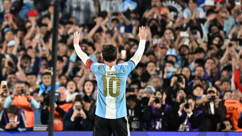 Leo Messi, meci de retragere din naționala Argentinei