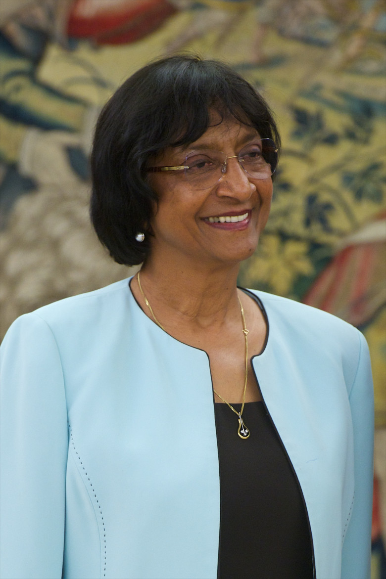 Prince Felipe of Spain Attends Mrs Navanethem Pillay at Zarzuela Palace