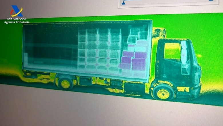 cocaina in camion