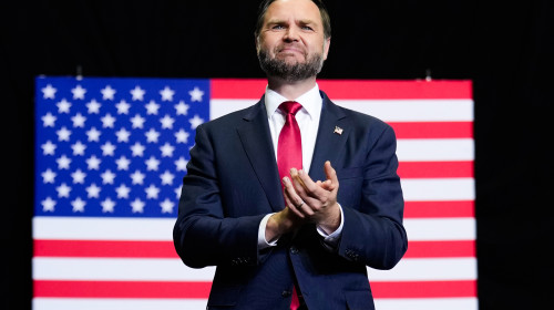 Vice President Vance Holds Midterm Rally In Michigan