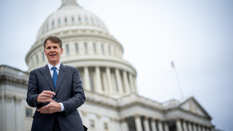 House Member-Elect Class Poses For Group Photo On U.S. Capitol Steps