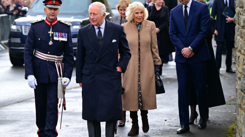 Royal visit to Aberfan Memorial Garden and Aberfan &amp; Merthyr Vale Community Centre to mark the 60th anniversary of the Aberfan disaster, Merthyr Tydfil, Wales, UK - 21 Oct 2026