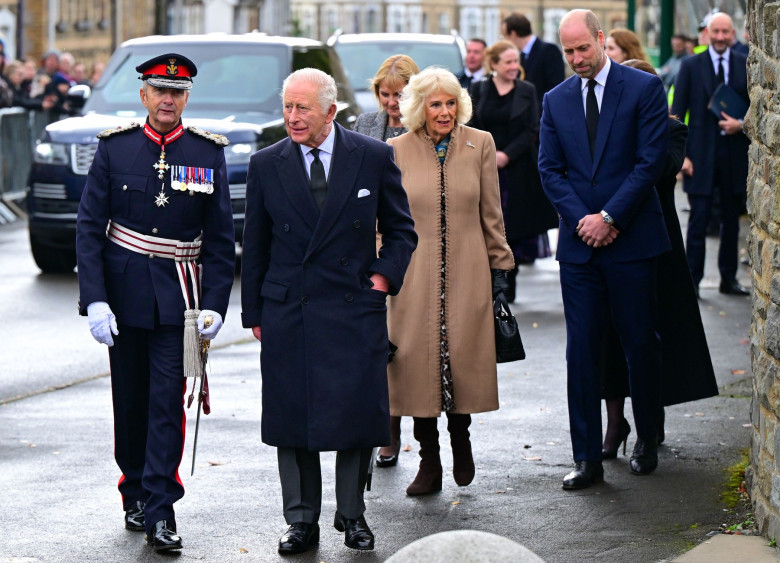 Royal visit to Aberfan Memorial Garden and Aberfan &amp; Merthyr Vale Community Centre to mark the 60th anniversary of the Aberfan disaster, Merthyr Tydfil, Wales, UK - 21 Oct 2026
