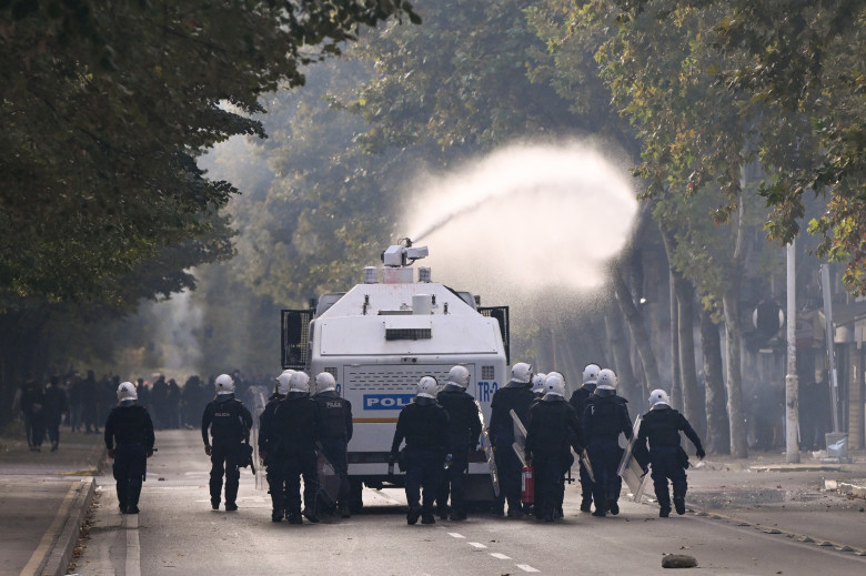 Mass Anti-Government National Protest in Tirana