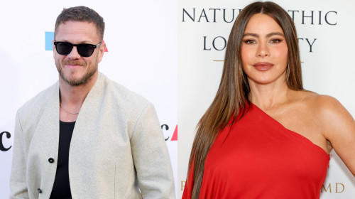 Sofia Vergara şi Dan Reynolds/ Getty Images