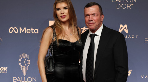 Lothar Matthaus și iubita lui, Theresa / Foto: Profimedia