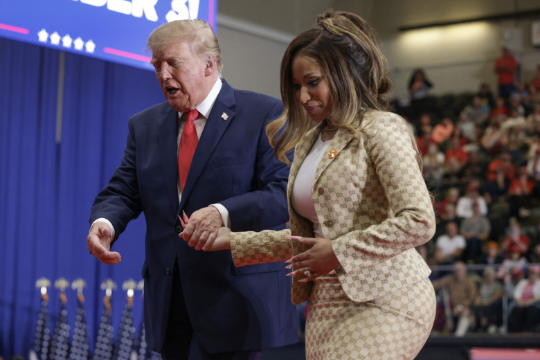 President Trump Holds Rally For Michigan Republican Candidates In Port Huron