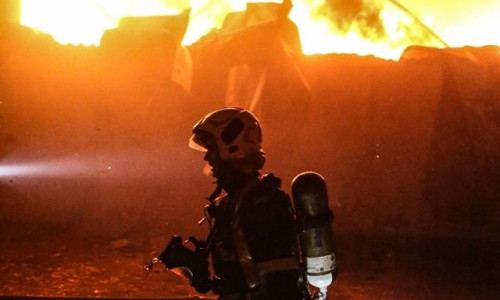 Incendiu cu ISU București-Ilfov