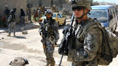Soldați americani în Irak, militar, SUA
