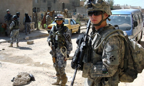 Soldați americani în Irak, militar, SUA