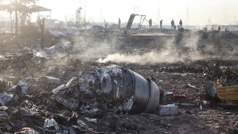 Avion ucrainean doborât în Iran