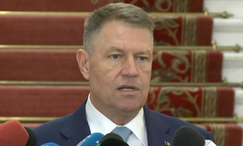 Klaus Iohannis, la Cotroceni