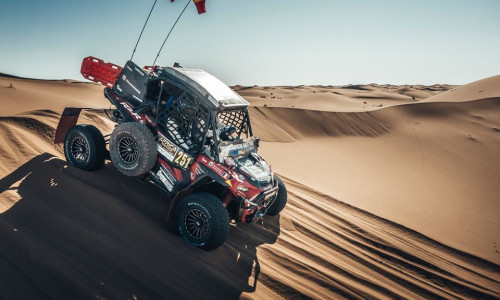 Transcarpatic Rally Team, raliu Dakar, dune de nisip