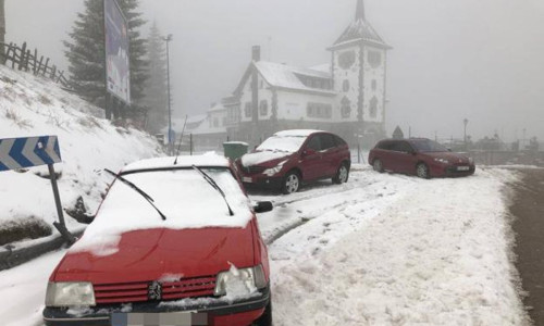 Furtună de zăpadă în Spania