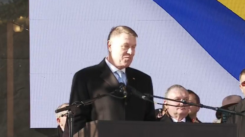 Klaus Iohannis, la Iași, de ziua Unirii Principatelor Române