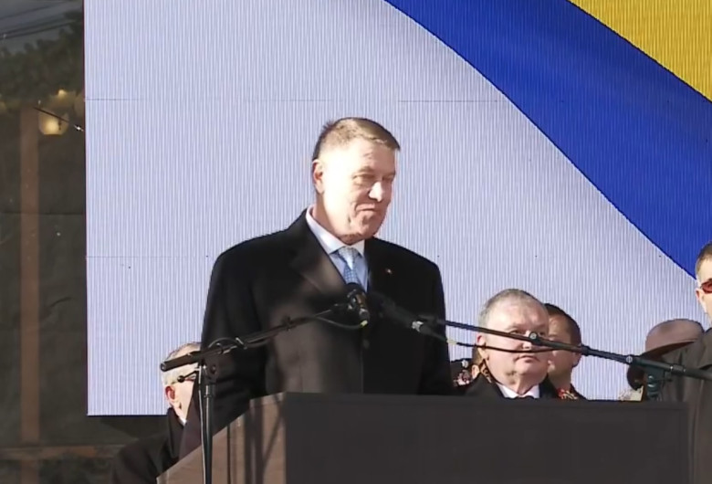 Klaus Iohannis, la Iași, de ziua Unirii Principatelor Române
