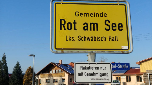 Orașul Rot am See din Germania