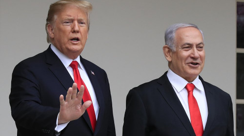 Donald Trump cu Benjamin Netanyahu