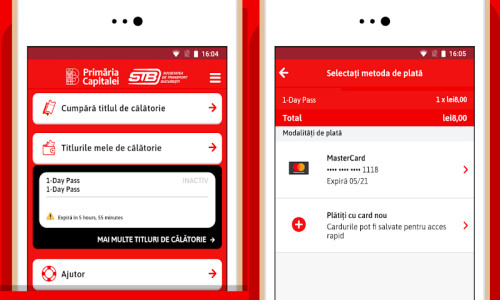 Aplicația B-Pay de la STB